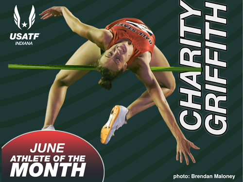 Griffith selected as June Athlete of the Month | USA Track & Field Indiana